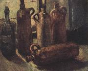 Still Life with Three Beer Mugs (nn04) Vincent Van Gogh